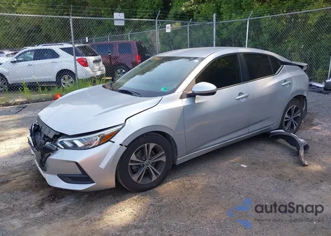 2021 Nissan Sentra Sv Xtronic Cvt z USA, uszkodzony, nr VIN 3N1AB8CVXMY272560